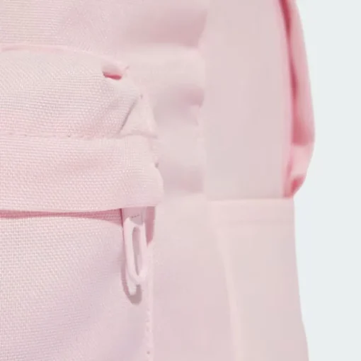 Adidas Classic 3 Bar Logo Backpack Clear Pink