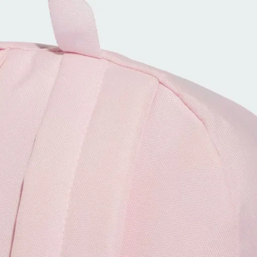 Adidas Classic 3 Bar Logo Backpack Clear Pink