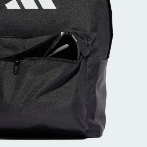 Adidas Classic 3 Bar Logo Backpack Black