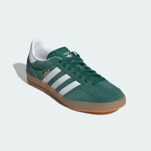 Adidas Gazelle Indoor Collegiate Green & Cloud White