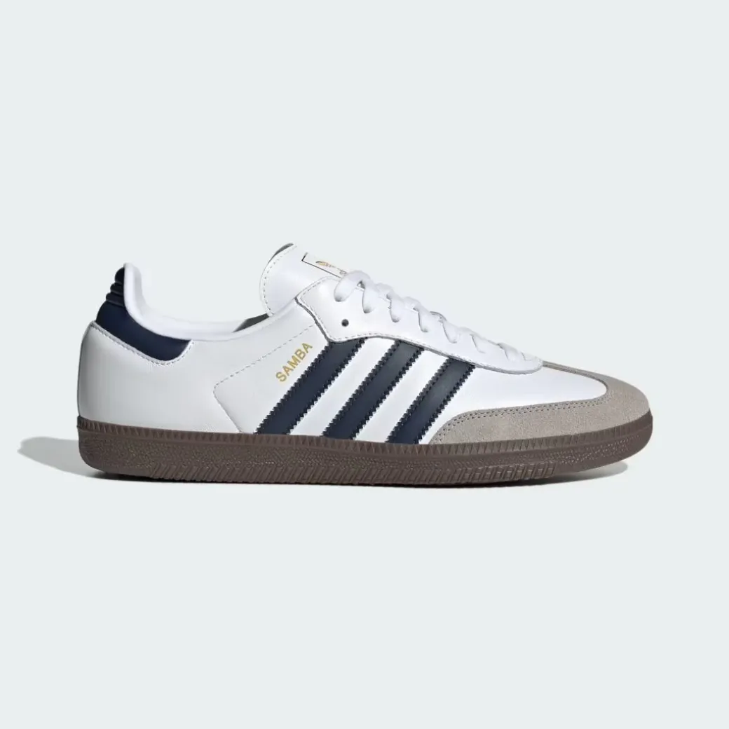 Adidas Samba OG Cloud White & Night Indigo