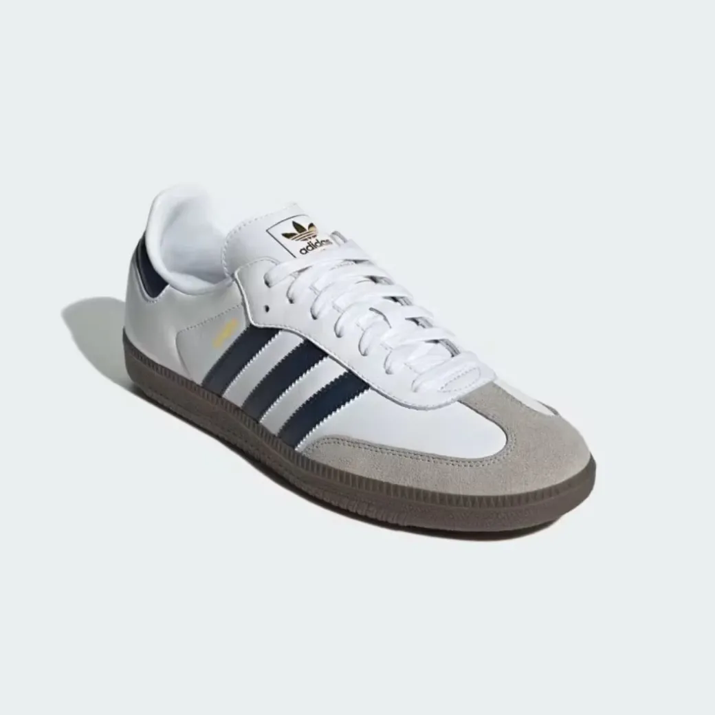 Adidas Samba OG Cloud White & Night Indigo