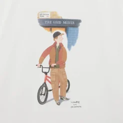 Baracuta Slowboy Arlington T-Shirt Off White