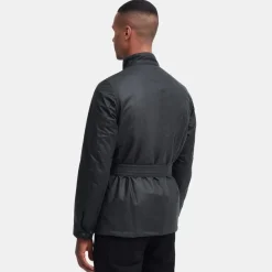 Barbour International Winter SL International Wax Jacket Sage