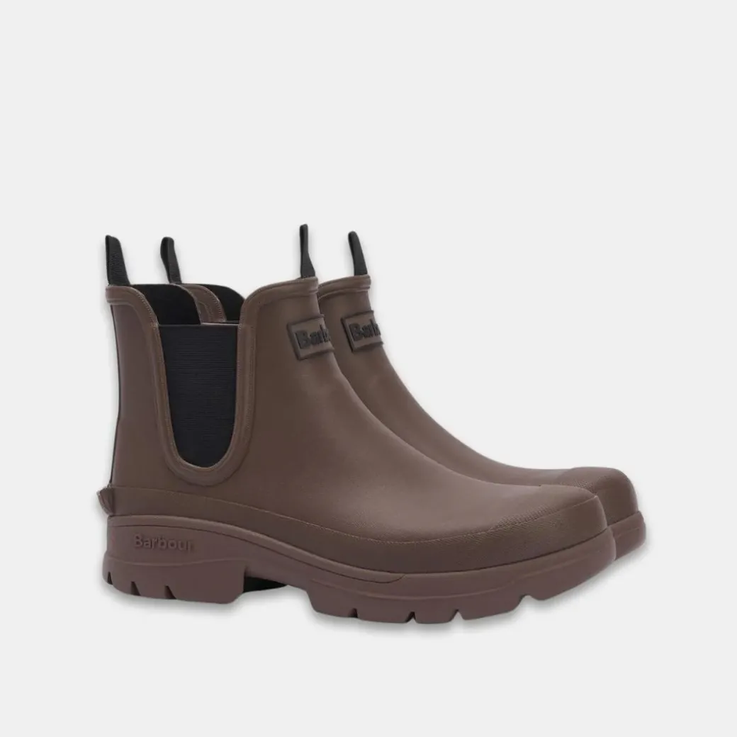 Barbour Nimbus Wellingtons Boot Dark Sand