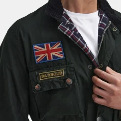 Barbour Steve McQueen™ 60th Anniversary Waxed Jacket Sage
