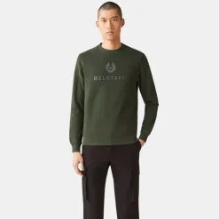 Belstaff Sweatshirt Tile Green