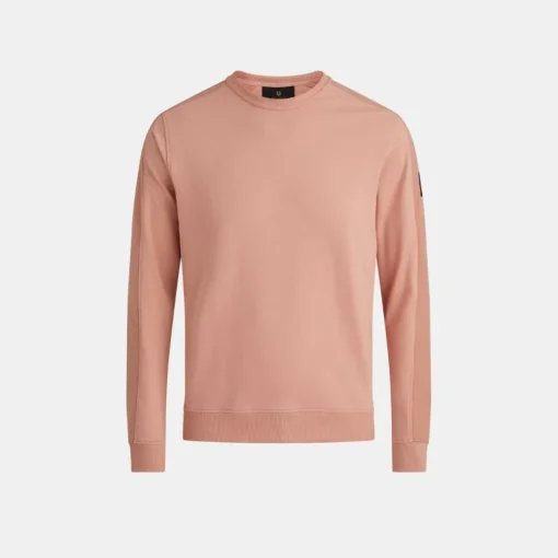 Belstaff Transit Sweatshirt Rust Pink