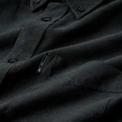 Ben Sherman Organic Oxford Long Sleeve Shirt Black