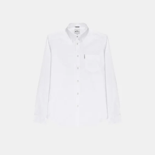 Ben Sherman Signature GOTS Shirt White