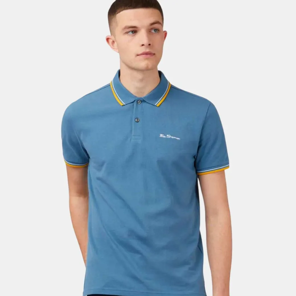 Ben Sherman Signature Polo Blue Shadow