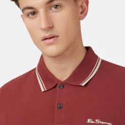 Ben Sherman Signature Polo Maroon
