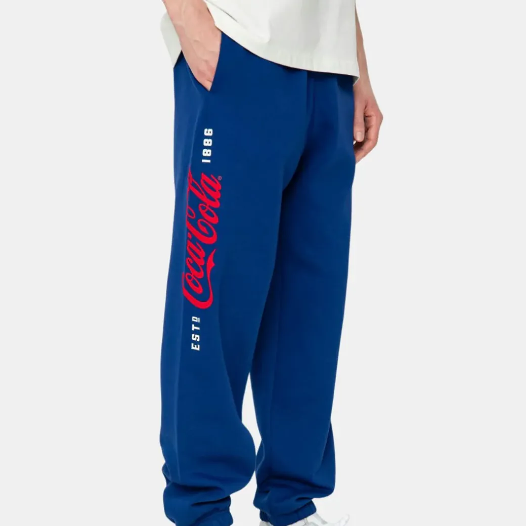 Champion x Coca Cola Elastic Cuff Pants BS559 Blue