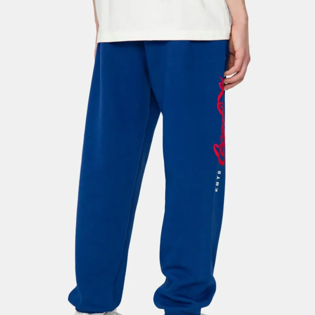 Champion x Coca Cola Elastic Cuff Pants BS559 Blue