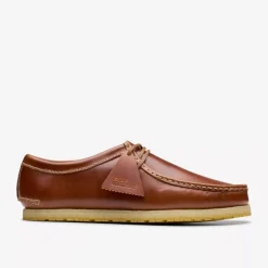 Clarks Men's Godney Lace Brown Leather