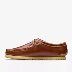 Clarks Men's Godney Lace Brown Leather