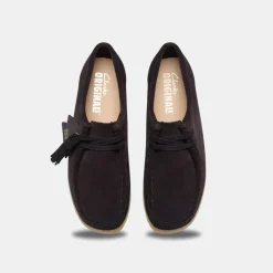 Clarks Wallabee Women's Brown Slate Suede