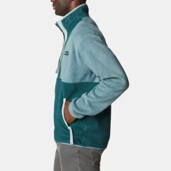 Columbia Men's Back Bowl Full Zip Fleece Jacket Metal Night Wave