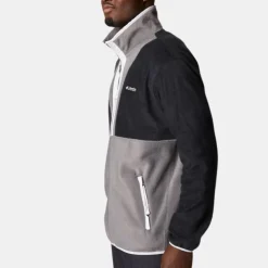 Columbia Men's Back Bowl Full Zip Fleece Jacket Black
