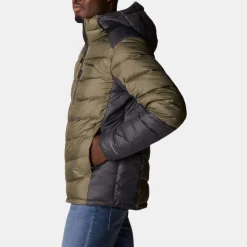 Columbia Men's Labyrinth Loop Hooded Jacket Stone Green