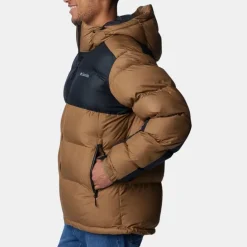 Columbia Men's Pike Lake II Hooded Jacket Delta Black