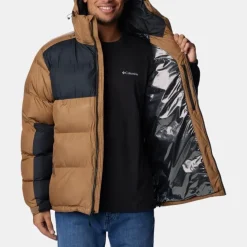 Columbia Men's Pike Lake II Hooded Jacket Delta Black