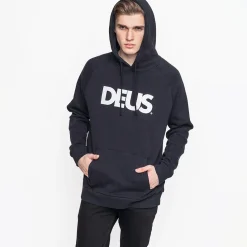 Deus All Caps Hoodie Black