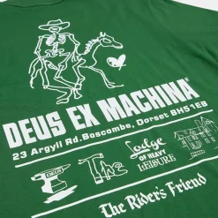 Deus Ex Machina Boscombe Address Tee Hilside Green