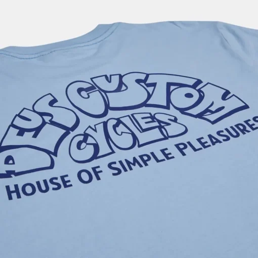 Deus Ex Machina Duke Tee T-Shirt Soft Chambray