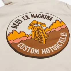 Deus Ex Machina Max Speed Hoodie Dirty White