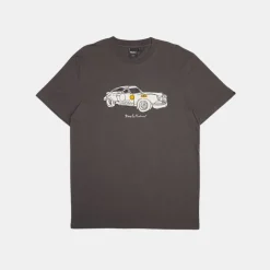 Deus Ex Machina Rally Tee T-Shirt Anthracite