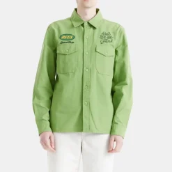 Deus Ex Machina Tin Lizzie Shirt Tendril Green