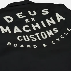 Deus Ex Machina Workshop Coach Jacket Black