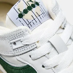 Diadora B.560 Used White Fogliage Green