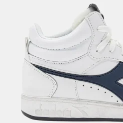 Diadora Magic Basket Demi Icona White Blue Caspian Sea