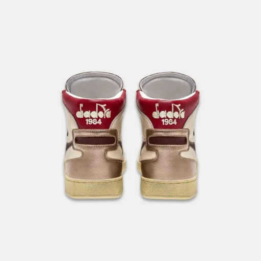 Diadora Mi Basket Metal Mix Used Light Beige