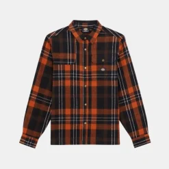 Dickies Nimmons Long Sleeve Shirt Java