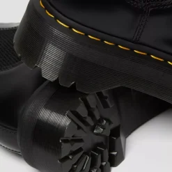 Dr. Martens 2976 Women's Quad Polished Smooth Black