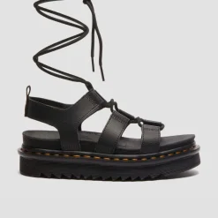 Dr. Martens Nartila Athena Leather Black Women's Sandal