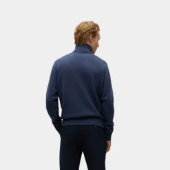 Ecoalf Brun Jersey Blue Indigo