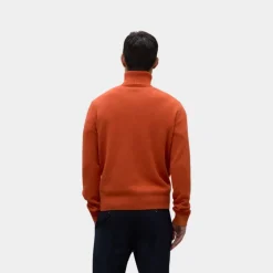 Ecoalf Brun Jersey Orange Melange