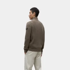 Ecoalf Drago Jersey Medium Brown Melange