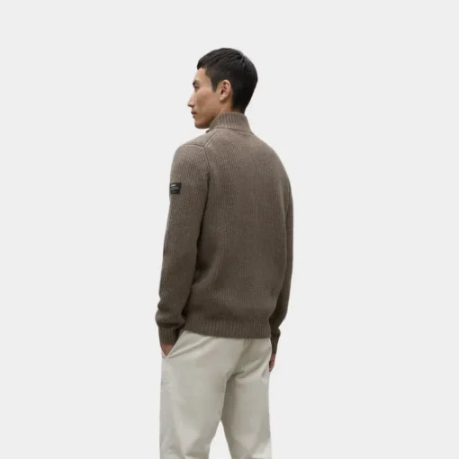 Ecoalf Drago Jersey Medium Brown Melange