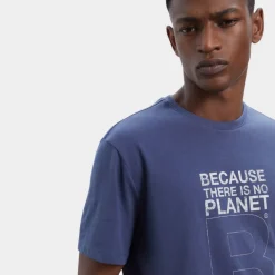 Ecoalf Greatalf B T-Shirt Blue Indigo