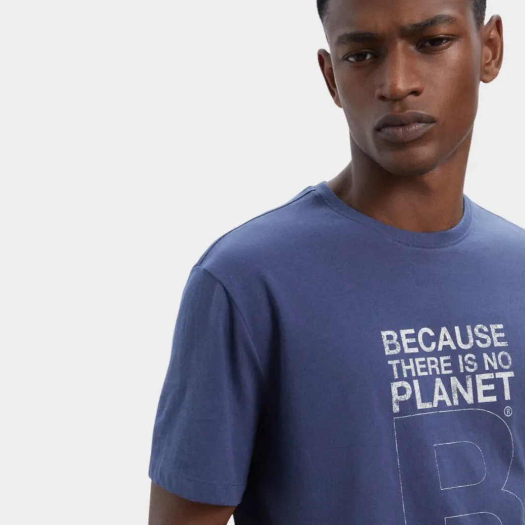 Ecoalf Greatalf B T-Shirt Blue Indigo