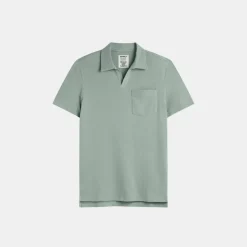 Ecoalf Oliver Polo Washed Green