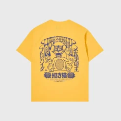Edwin Hope Provider T-Shirt Lemon Chrome Garment Washed