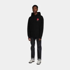 Edwin Japanese Sun Hoodie Sweat Black