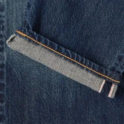 Edwin Regular Tapered Jeans Blue Dark Used