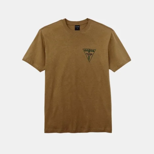 Filson S-S Pioneer Graphic T-Shirt Gold Ochre Captain